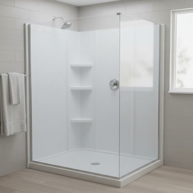 Shower Surround Installation detail